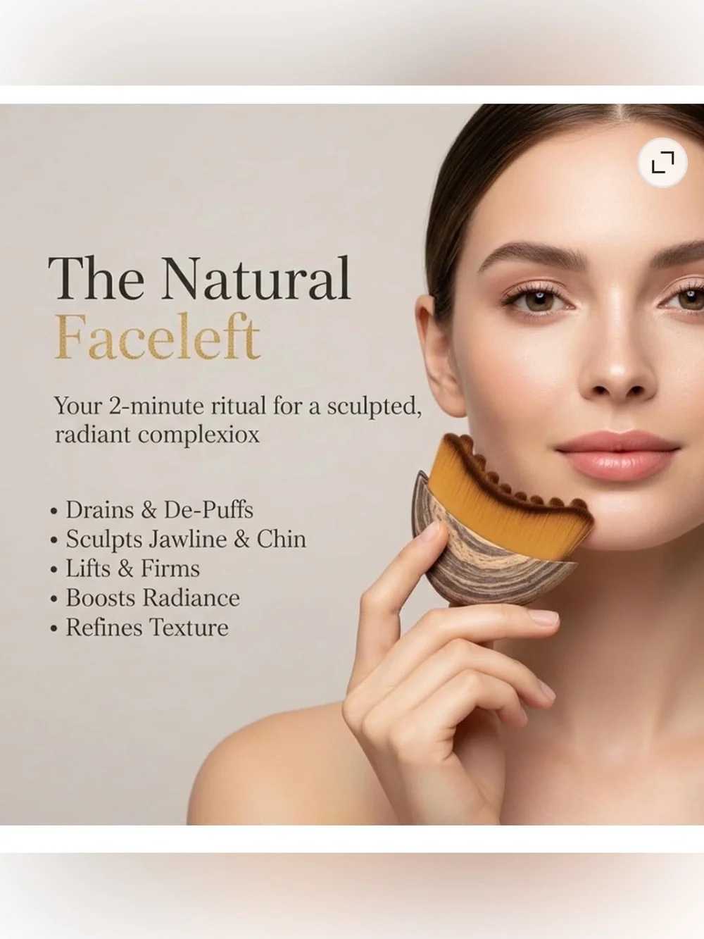Lymphatic Contour Face Brush